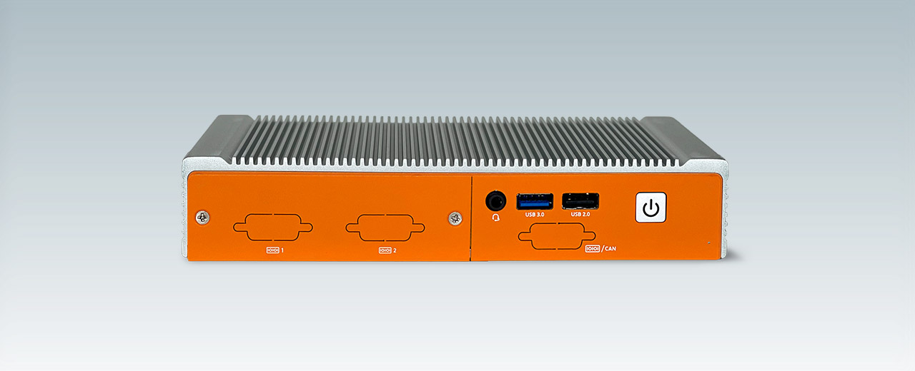 Front view of the Cascadia Software Appliance for the Lightspeed Cascadia products